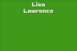 Lisa Lawrence