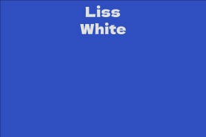 Liss White