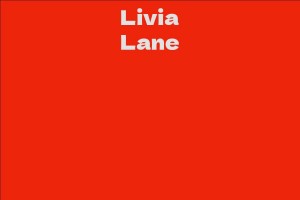 Livia Lane