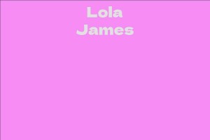Lola James