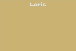 Loris