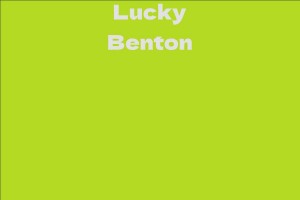 Lucky Benton