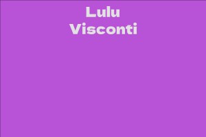 Lulu Visconti