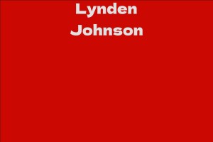 Lynden Johnson
