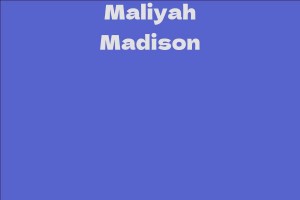 Maliyah Madison