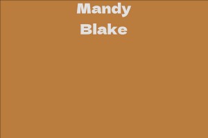 Mandy Blake