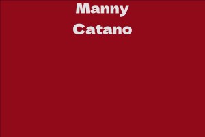 Manny Catano