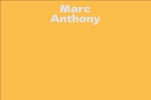 Marc Anthony