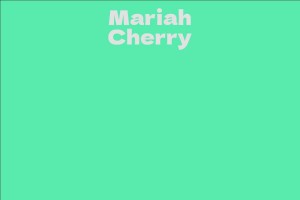 Mariah Cherry