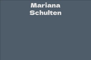 Mariana Schulten