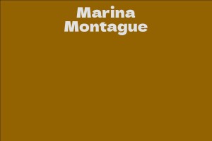 Marina Montague