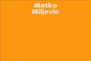 Matko Miljevic
