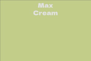 Max Cream