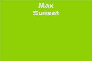 Max Sunset
