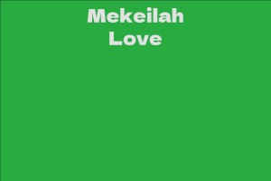 Mekeilah Love