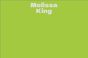 Melissa King