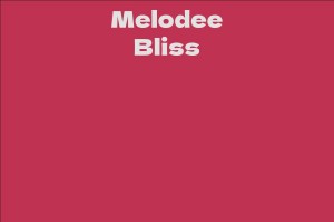 Melodee Bliss