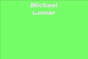 Michael Lamar