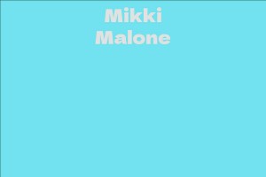 Mikki Malone