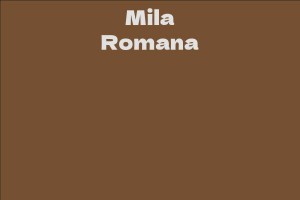 Mila Romana