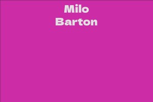 Milo Barton