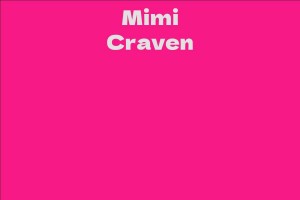 Mimi Craven