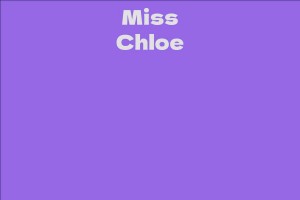 Miss Chloe