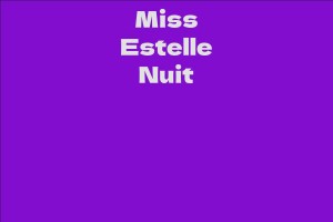 Miss Estelle Nuit
