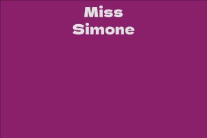 Miss Simone