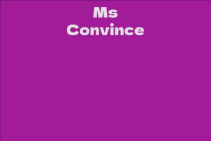Ms Convince
