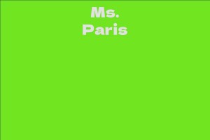 Ms. Paris