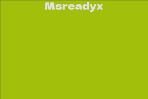 Msreadyx