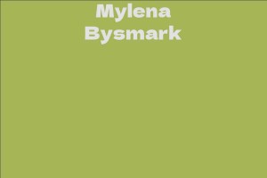 Mylena Bysmark