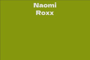 Naomi Roxx