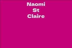 Naomi St Claire