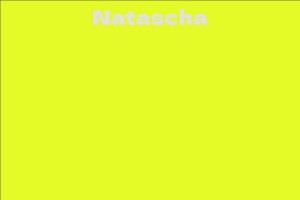 Natascha