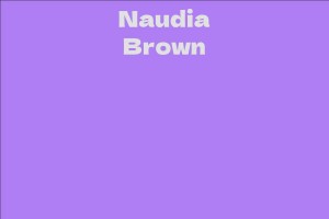 Naudia Brown