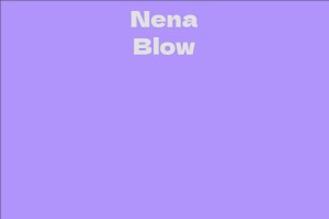 Nena Blow