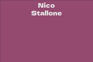 Nico Stallone