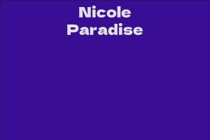 Nicole Paradise