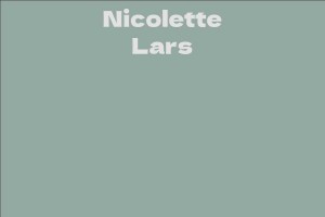 Nicolette Lars