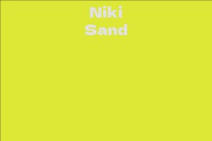 Niki Sand