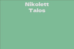 Nikolett Talos