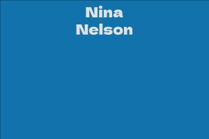 Nina Nelson