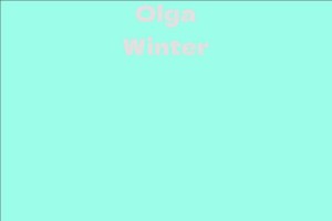 Olga Winter