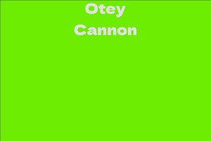 Otey Cannon