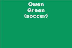 Owen Green (soccer)