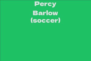 Percy Barlow (soccer)
