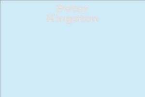 Peter Kingston