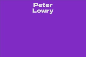 Peter Lowry